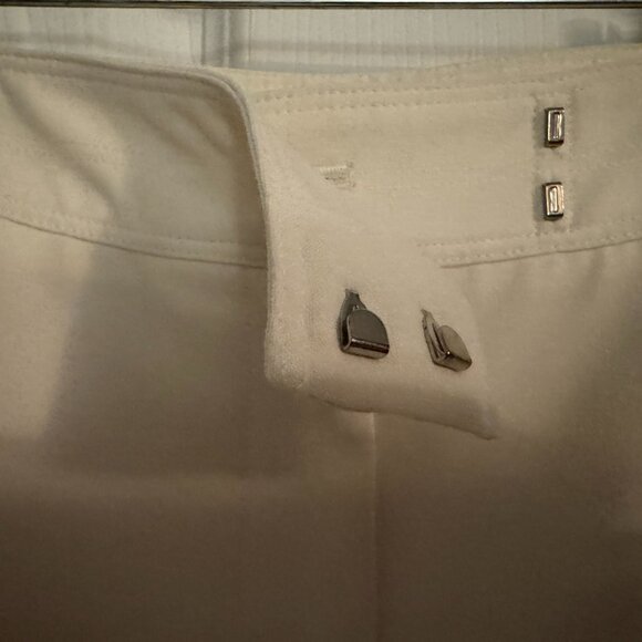 Body by Victoria Vintage Off-white Wide Leg Pant, Fully lined, Size 8 - Picture 8 of 8